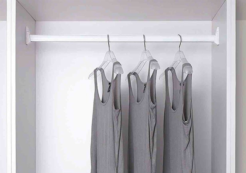 Thanh treo quần áo là phụ kiện lắp đặt tủ quần áo không thể thiếu