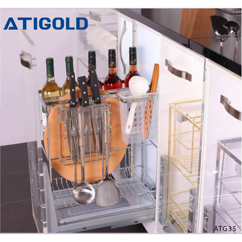 Giá dao thớt chai lọ đa năng Atigold ATG35