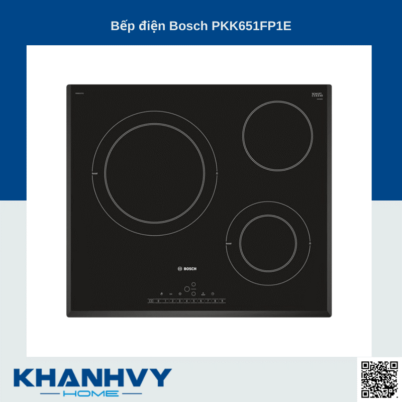 Sản phẩm bếp điện Bosch PKK651FP1E