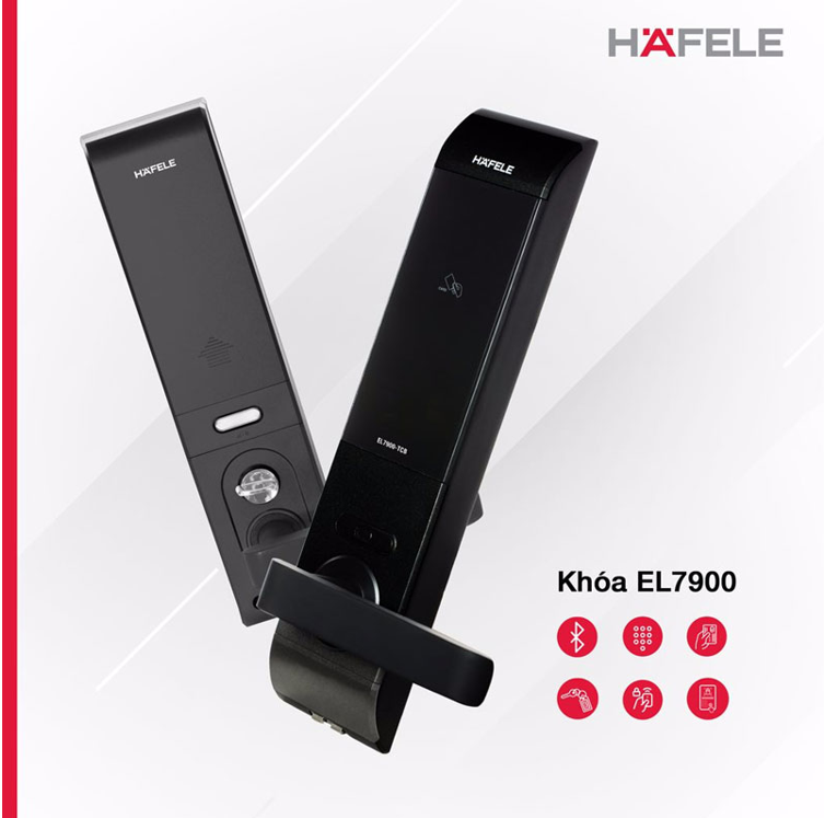 Khóa điện tử Hafele EL7900-TCB 912.05.641 mô tả