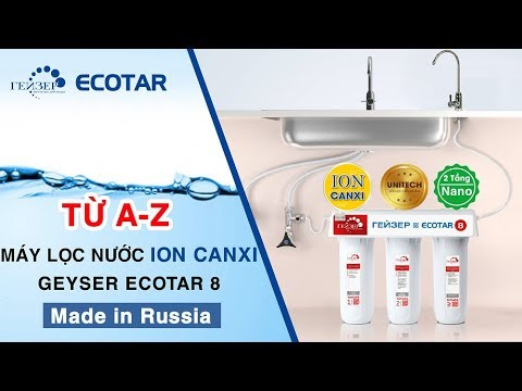 máy lọc nước Ecotar 8 A- Z