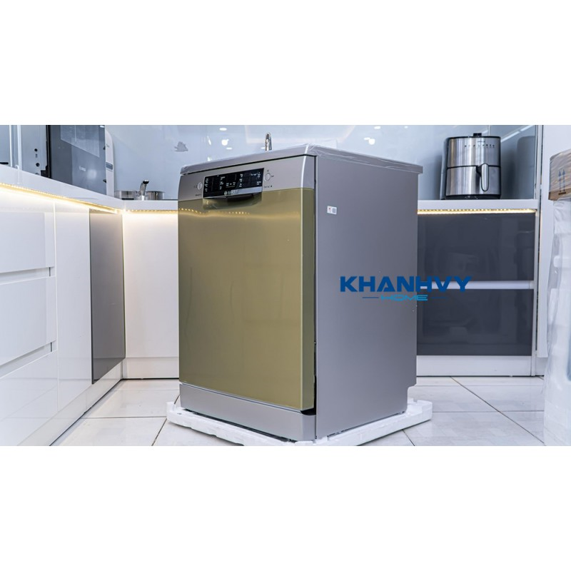 Hình ảnh thực tế của máy rửa chén độc lập Bosch SMS46MI01G HMH Serie 4