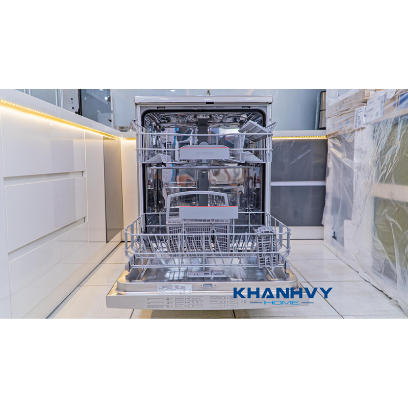 Hình ảnh thực tế của máy rửa chén độc lập Bosch SMS46GI01P
