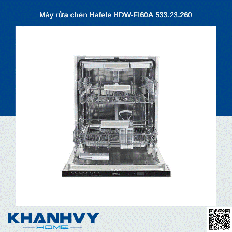 Sản phẩm máy rửa chén Hafele HDW-FI60A 533.23.260