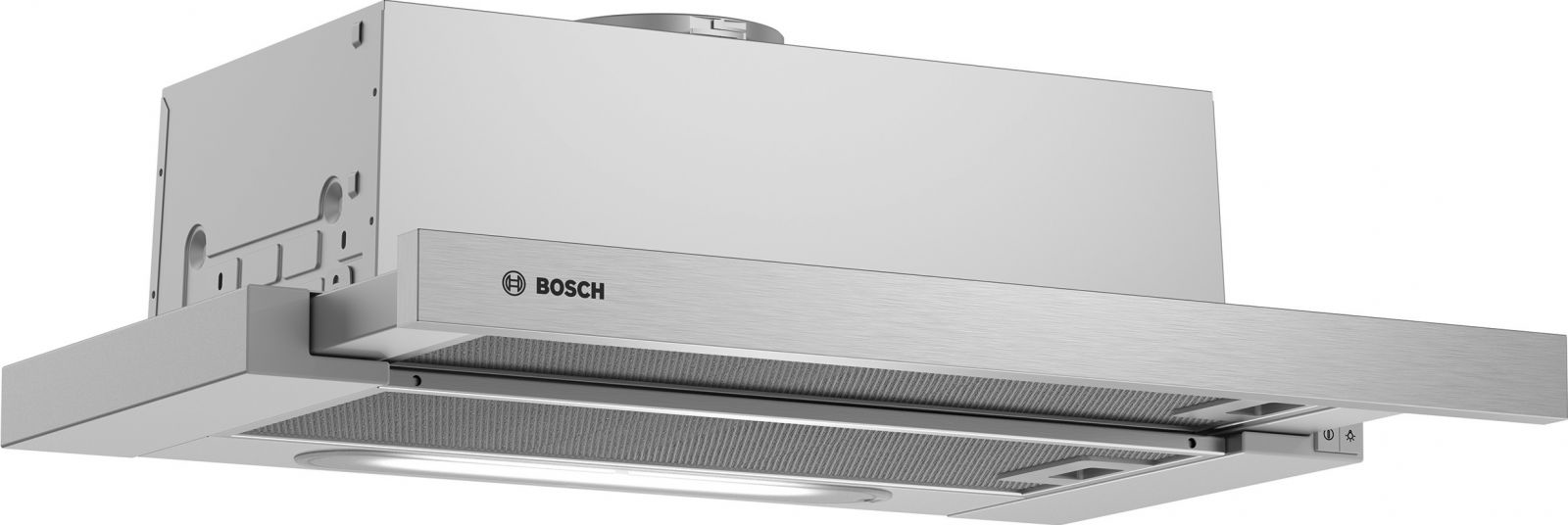 Máy hút khử mùi âm tủ Bosch DHI623GSG HMH có công suất đến 420m3/h