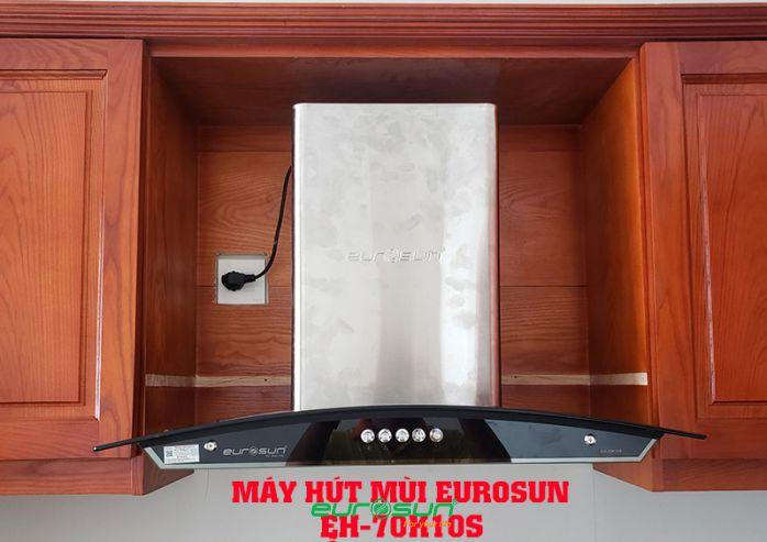 Máy hút mùi Eurosun EH-70K10S giúp tăng phần sang trọng cho không gian bếp