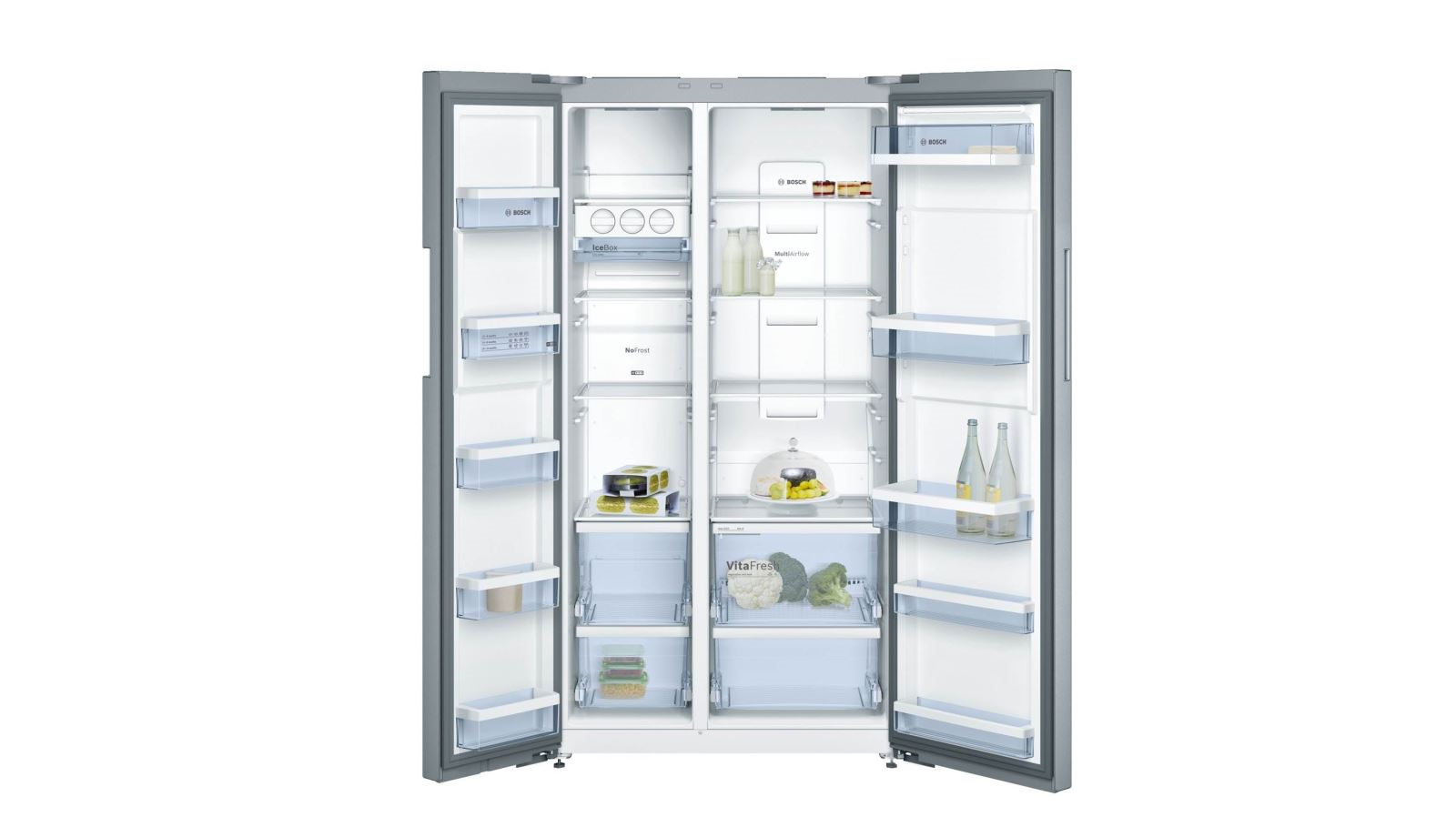 Tủ lạnh Bosch KAN92VI35O được thiết kế với nhiều ngăn cho nhiều mục đích sử dụng khác nhau