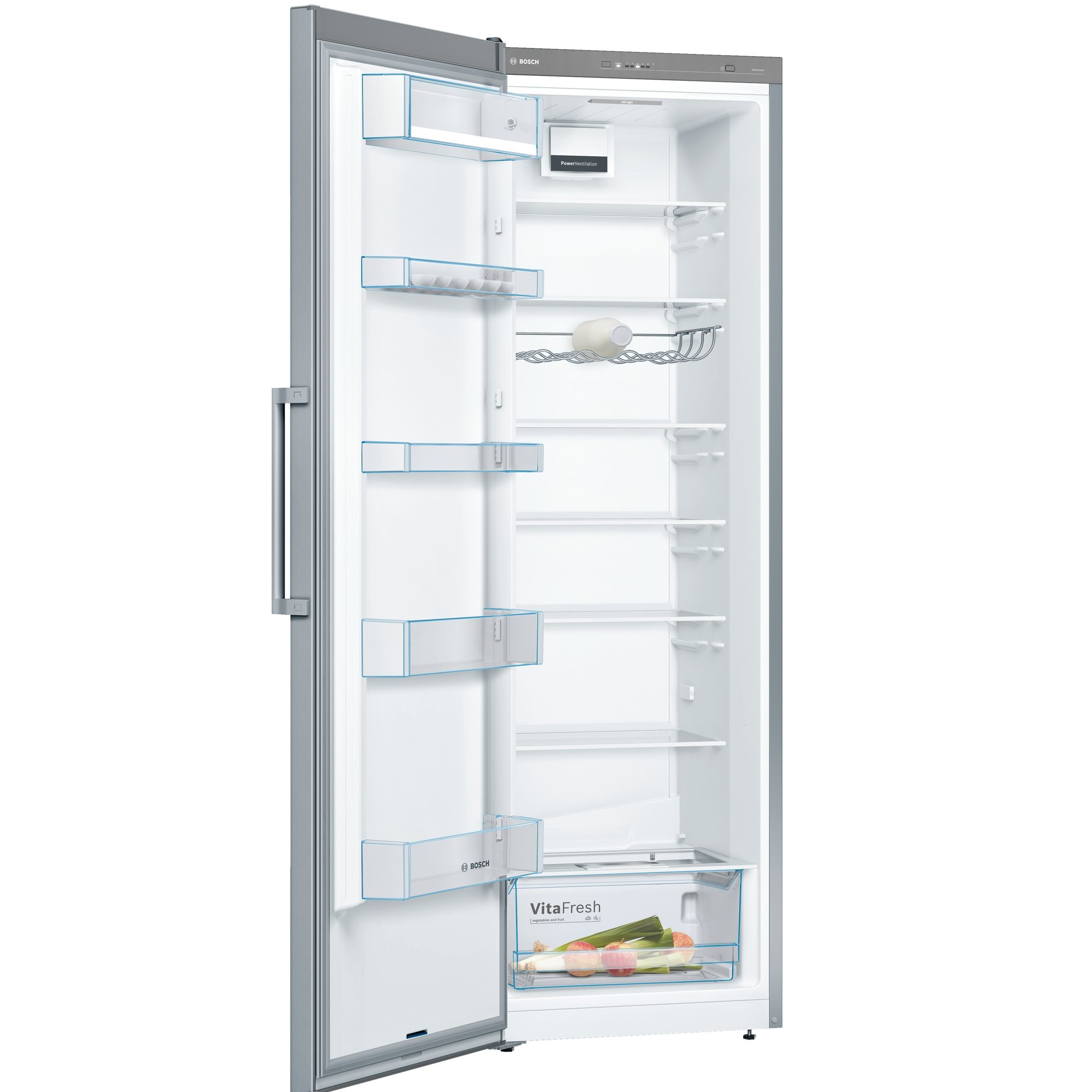 Tủ lạnh Bosch KSV36VI3P được thiết kế với nhiều ngăn cho nhiều mục đích sử dụng khác nhau