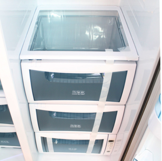  Tủ lạnh side by side Teka NFD 650 40666650 có nhiều ngăn độc lập