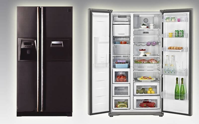 Thiết kế bên trong tủ lạnh side by side Teka NFD 680 (Black) 40666681