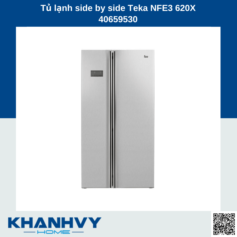 Tủ lạnh side by side Teka NFE3 620X 40659530