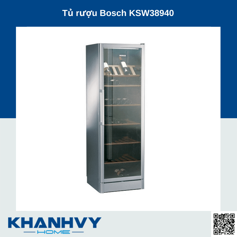 Tủ rượu Bosch KSW38940 Series 8