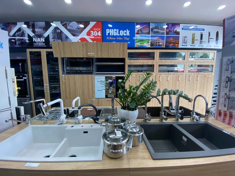 Khánh Vy Home - Chuyên cung cấp các thiết bị nhà bếp cao cấp, cùng trải nghiệm các sản phẩm tại 64 Bạch Đằng, phường 24, Quận Bình Thạnh.