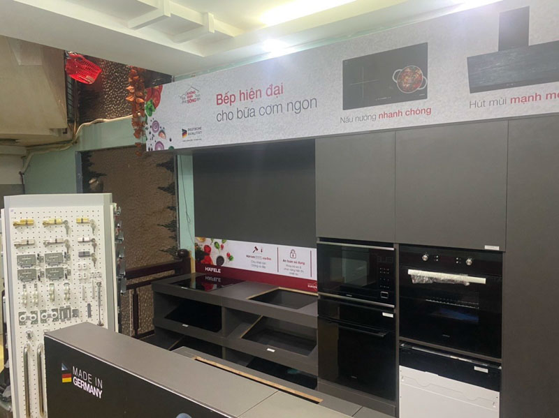 Khánh Vy Home - Chuyên cung cấp các thiết bị nhà bếp cao cấp, cùng trải nghiệm các sản phẩm tại 148 Nguyễn Thị Thập, Phường Bình Thuận, Quận 7.