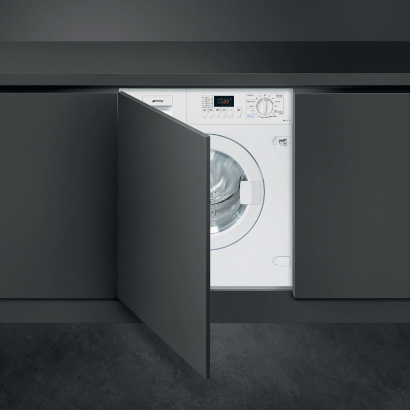  Máy giặt sấy âm tủ SMEG tiết kiệm tối đa diện tích và năng lượng