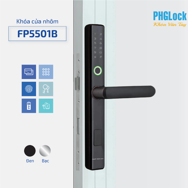 Khóa vân tay PHGlock FP5501B