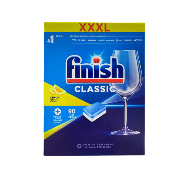 Viên rửa bát hương chanh Finish Classic 90v | SN