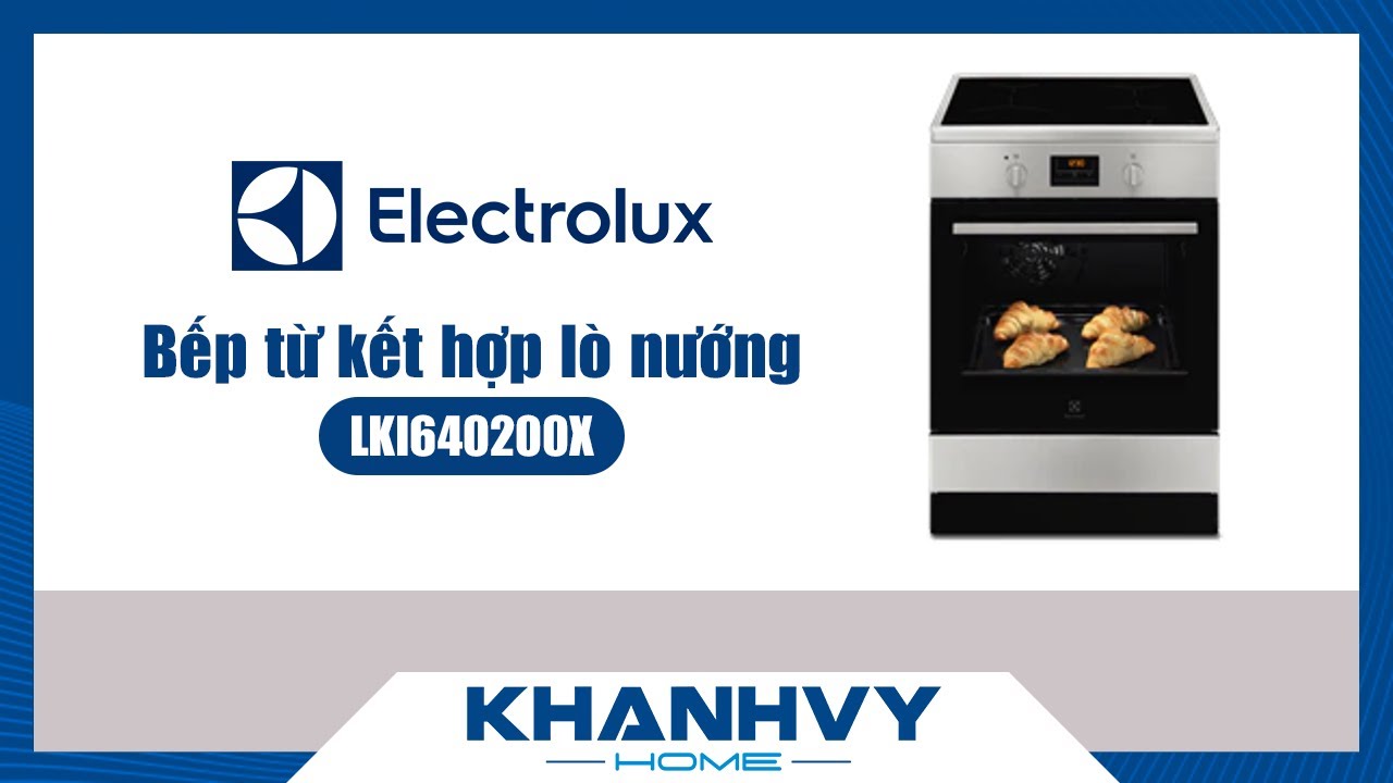 Bếp từ kết hợp lò nướng Electrolux LKI640200X
