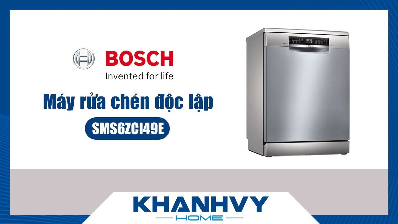 Máy rửa chén độc lập Bosch TGB.SMS6ZCI49E KT Đà Nẵng
