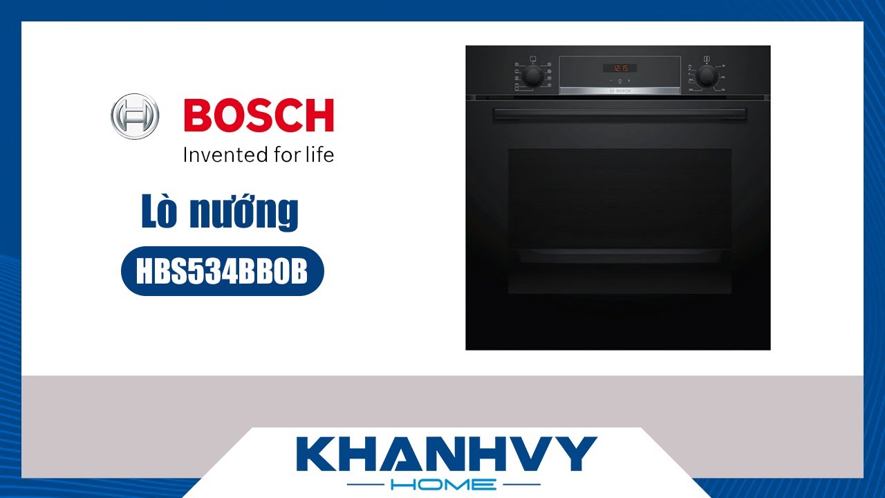 Lò nướng Bosch TGB.HBS534BB0B - Series 4 SN Đà Nẵng