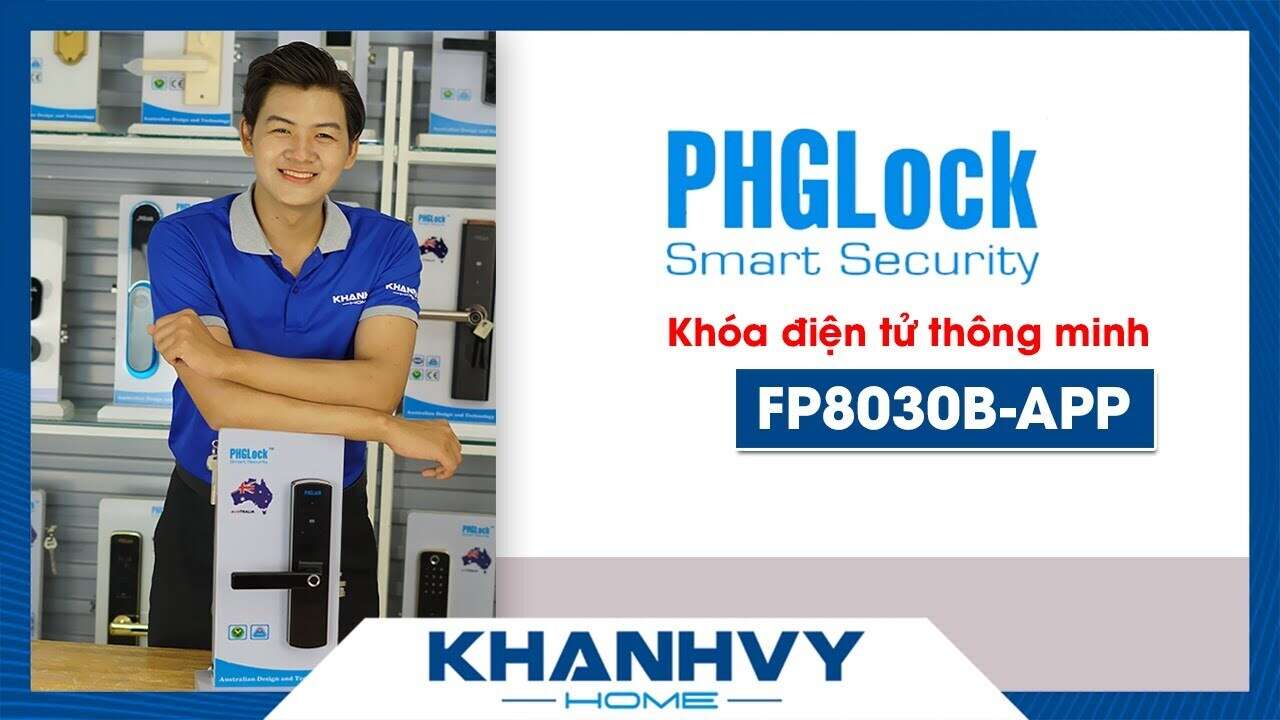 Khóa vân tay PHGlock FP8030B App