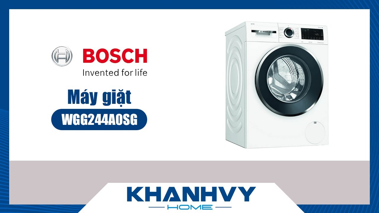Máy giặt Bosch TGB.WGG244A0SG - Serie 6 SN Đà Nẵng