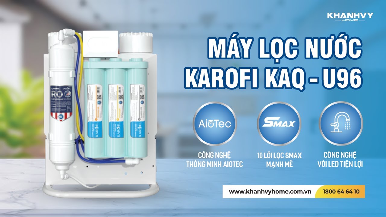 Máy lọc nước Karofi KAQ-U96 | SN