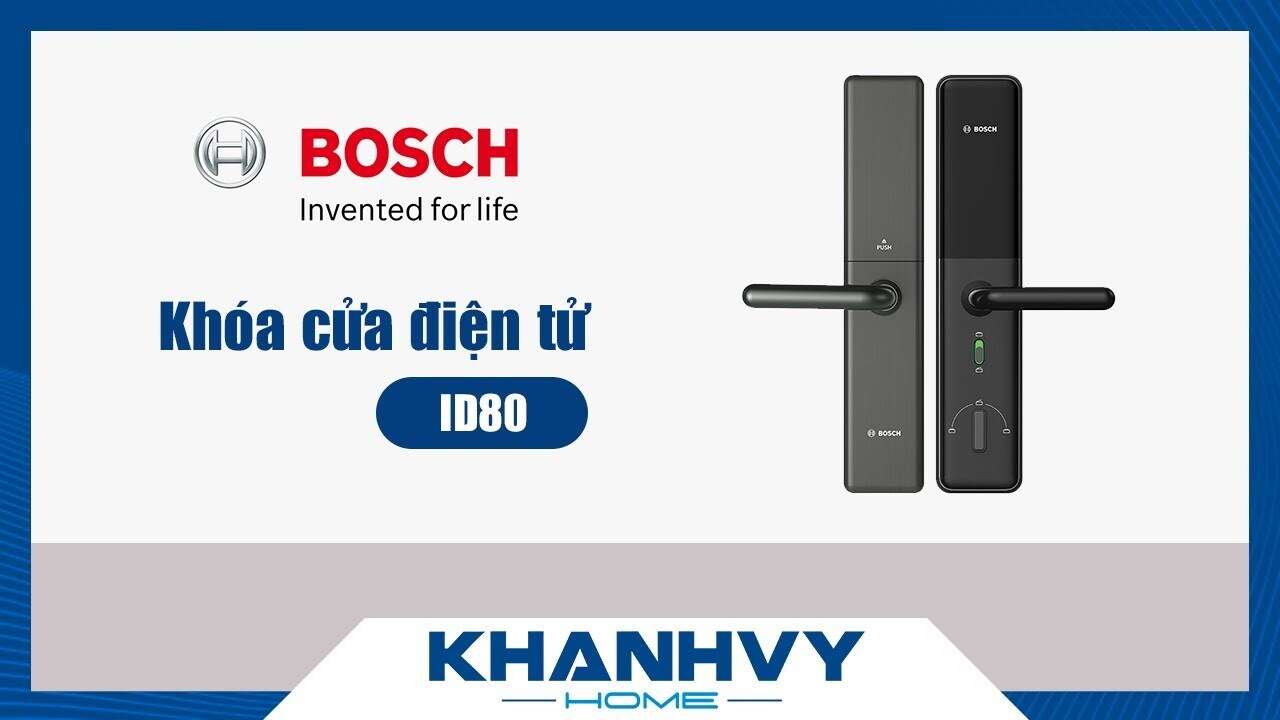 Khóa điện tử Bosch HB.ID80 Gold